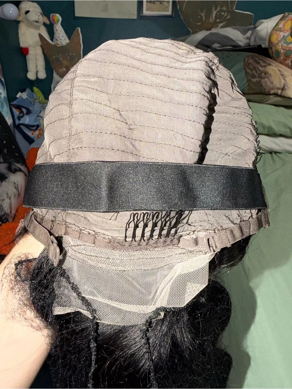 black body wave lace wig human hair